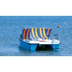 Аренда (ежедневно) Педальная лодка (5 мест)